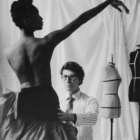 yves saint laurent interview